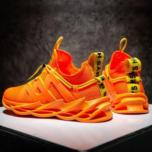 Hot Lightweight Men Sneakers Breathable Blade Sneakers Men Mesh Casual Shoes Slip On Mens Designer Blade Shoes кроссовки мужские