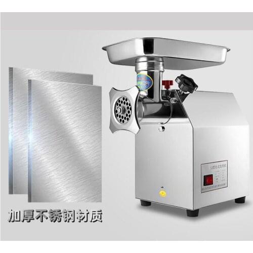 New Desktop Meat Grinder Sausage Filling Machine Electric Stainless Steel Meat Grinder Mincer Vegetable Chopper