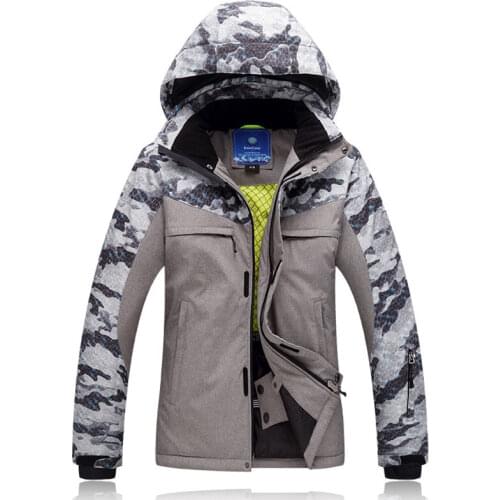 2019 New Foreign Trade Mens Thickening Ski Suit Windproof Splash-Proof Fabric Warm Breathable Single And Double Board Snowsuit