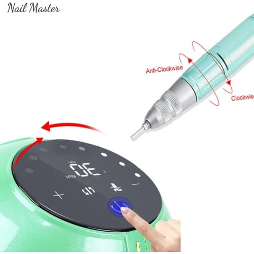 New 30000RPM Professional Electric Nail Drill Machine HD Display Manicure Machine Pedicure Nail File Nail Drill Equipment Tools