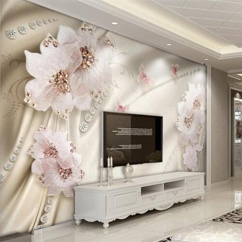 Beibehang wallpapers home decor Photo wall paper living room Photography Diamond Hotel bathroom large wall art mural painting