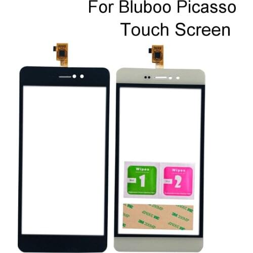 Touch Screen Mobile For Bluboo Picasso Touch Digitizer Panel Sensor Tools 3M Glue Wipes