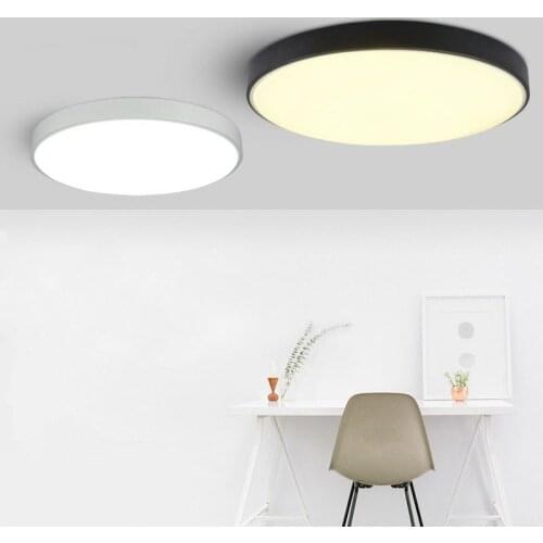SGROW Modern Indoor Lighting Fixtures LED Lamps for Bedroom Dining Room Lampara Acryl Ceiling Lamp Round Design Lights