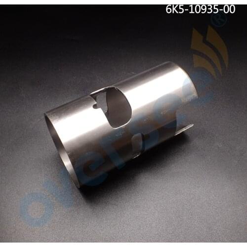 6K5-10935 Cylinder Sleeve Liner For Yamaha Parsun 60HP 70HP 2stroke Outboard Motor Parts 2T Dia.72mm 6K5-10935-00