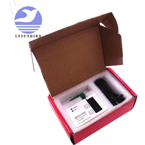 CFsunbird Free Delivery.MinPro100E programmer BIOS SPI FLASH 24/25/95 USB memory reader writer