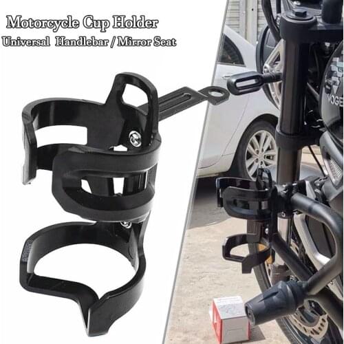 For BMW R1200GS ADV F800GS F700GS CRF1000L Africa Twin CRF1000 Motorcycle Beverage Water Bottle Drink Cup Holder 19MM-32mm Mount