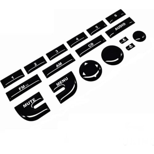 For Citroen Nemo Tape Keypad Piano Black Finish