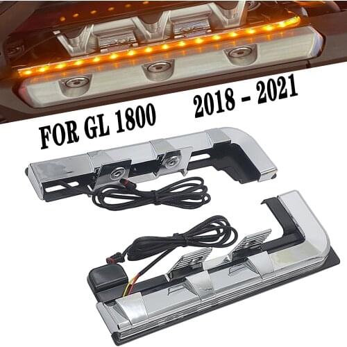 For Honda Goldwing GL1800 Left & Right LED Running Fairing Light Engine Decorative Turn Signal 2018 2019 2020 2021