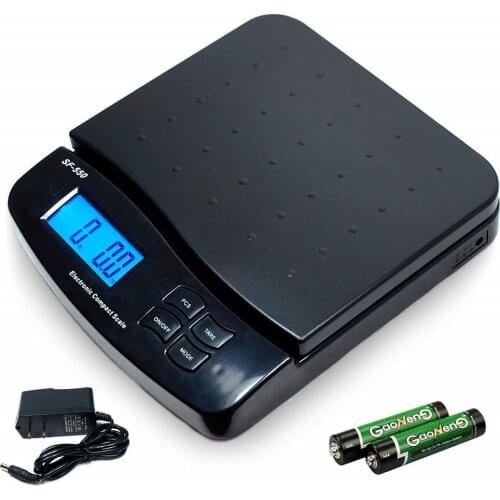 25kg/55lb Weighing Scales Parcel Letter Postage Mail Postal Scale Electronic Digital Shipping Weight Kitchen Shop Commercial LCD