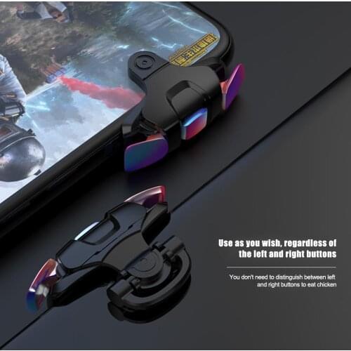 Hot Sale Metal Game Trigger Fire Buttons 2pcs Metal Game Trigger Fire Button Mobile Joystick L1 R1 Shooter Controller