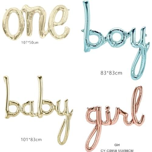 First Birthday Banner Garlands One Year Old Baby Shower Boy 1st Birthday 1 Birthday Boy Happy Birthday Banner Decor