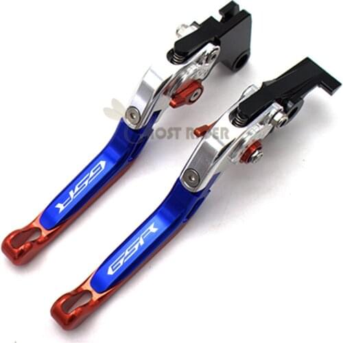 GSXR Folding Extendable Motorcycle Brake Clutch Levers For SUZUKI GSXR600/GSXR750 GSX-R600 GSX-R750 2006 07 08 09 2010 K6 K8
