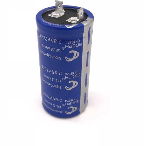 The new GDCPH 2.85V700F Super Farad Capacitor 3V700F can be DIY for car module 17 V116F