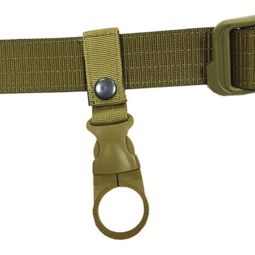 Portable Outdoor Sport Webbing Hanger Hook Carabiner Water Bottle Buckle Clip