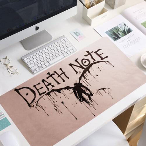 Anime Death Note Durable Rubber Mouse Mat Pad Top Selling Wholesale Gaming Pad mouse keyboard laptop mouse pad manga mouse pad