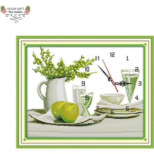 Your Gift G345 14CT 11CT Stamped and Counted Home Decoration Cool Summer Cross Stitch