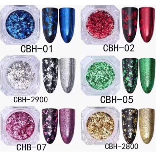Extra Thin Colorful Flakes Glitter for Nail Art