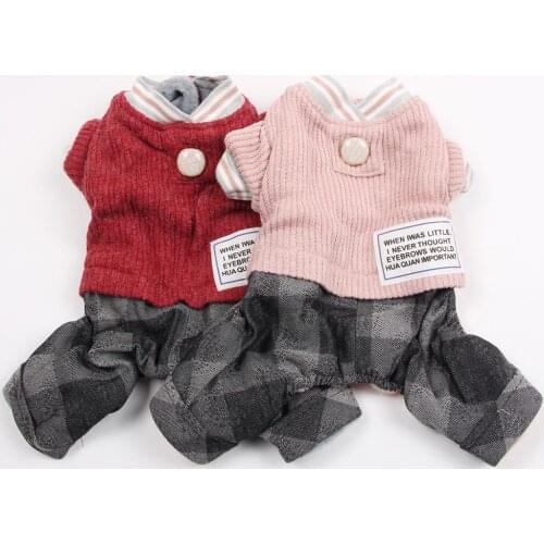 Winter Dog Cat Coat Jumpsuit Thicker Pet Puppy Hoodie Jacket Outfit Size S