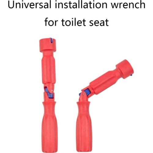Rela Toilet Seat Installation Wrench with Longer Application 17/13/10mm 3 Pieces Professional Toliet Repairing Universal