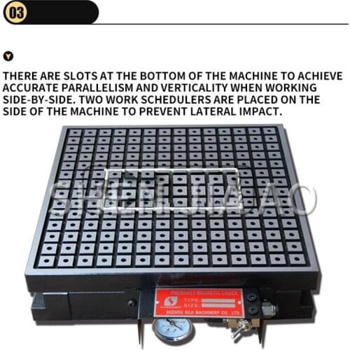 300*450 CNC Vacuum Suction Cup Tool Vacuum Permanent Magnet Suction Cup Machine CNC Magnet Vacuum Disk Copper,Aluminum Plate 1PC