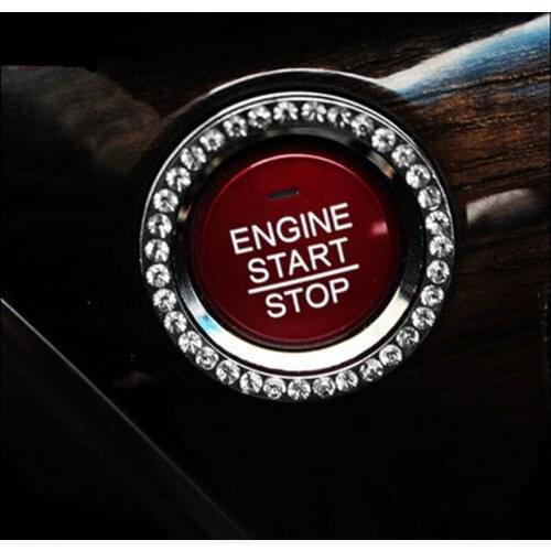 Car Ignition Key Switch Ring Decoration Cover For Dodge Journey JUVC/Charger/DURANGO/CBLIBER/SXT/DART