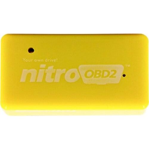 NITRO OBD2 Car Power Lifter Fuel Saver Chip Box Petrol Engine Tuning Ecu Remap Performance Bhp Power Pcb OBD2 Chip BOX