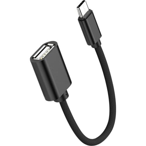 Type-C OTG Adapter Cable for Samsung S10 S10+ Xiaomi Mi 9 Android MacBook Mouse Gamepad Tablet PC Type C OTG USB Cable