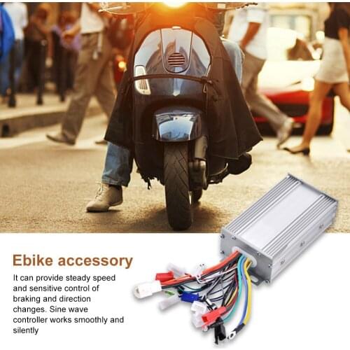 48V 500W Aluminium alloy Brushless Motor Sine Wave Controller For Electric Bicycle Scooter 28A Brushless Motor Controller