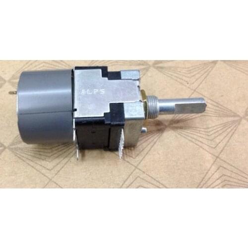 [VK] Japan ALPS RK168 motor remote potentiometer double B100K shaft 25MM