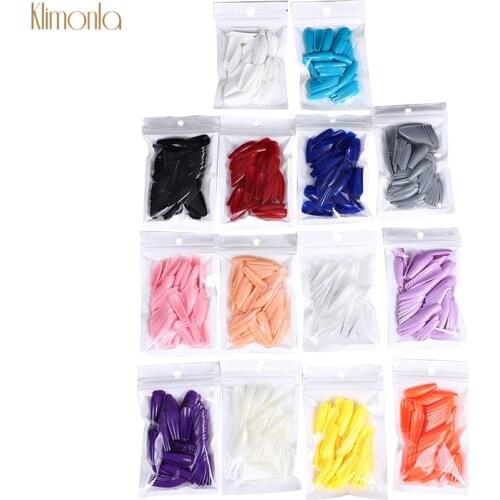 Wholesale Coffin Fake Nails Trapezoidal Long Section Full Sticker Wearable Ballet False Nail Tips ins Solid Color 100Pcs/Bag