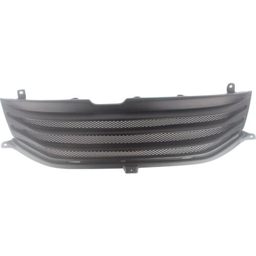 Car Front Racing Grill Center Bumper Grille For Honda Odyssey 2009-2014 Matt Black