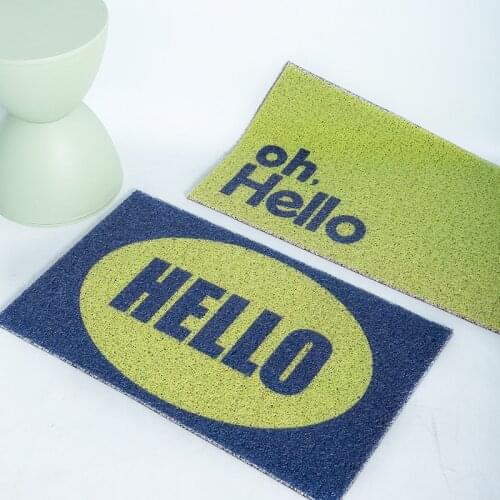 Door Mats, Entrance Door Mats, Entrance Hall Mats, Silk Ring Carpet Floor Mats, Home Non-Slip Dust Removal Creative Mats