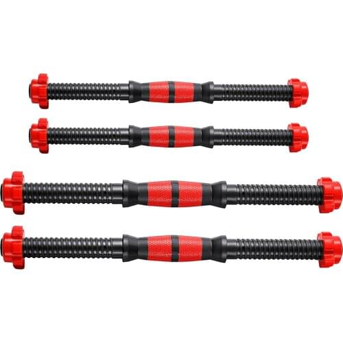 2pcs Spinlock Dumbbell Bar Weight Lifting Training Handle Weight Plates Holder