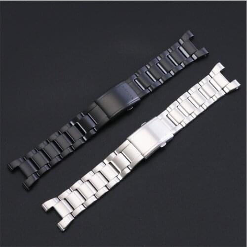 Strap for Casio GST-W300 GST-S110 GST-S100G GST-W110 W100G Watchband Stainless Steel Replacement Straps Bands Clasps Wrist Band