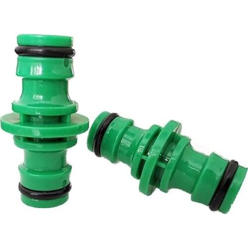 5Pcs Garden Plastic Quick Connector 1/2'' Garden Hose Fittings Pipe Connector Homebrew Water Tube 2 Way Hose Repair Coupling