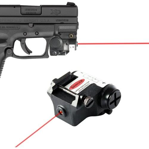 Tactical Compact Green/Red/IR Laser Laser Sight Pointer with Picatinny Rail Fit For Walther P22 Taurus G2C CZ 75 SP-01
