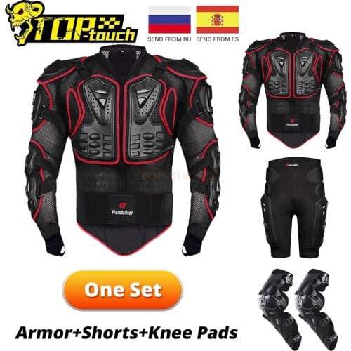 Full Body Armor Protection Jackets Motocross Racing Armor Suit Moto Riding Protectors Jackets Motocross Equipment Size S-5XL