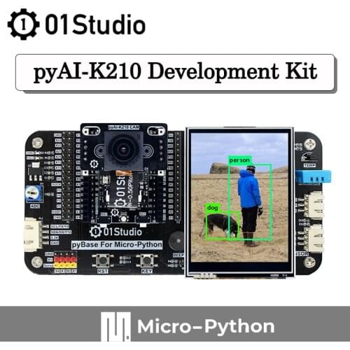 01Studio Sipeed pyAI- K210 Development Demo Board Python AI Industrial Intelligence Machine Vision Deep Learning Micropython