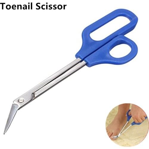 8'' Long Reach Easy Toenail Scissor Trimmer Grip Cutter Clipper Manicure Toe Nail Pedicure Trim Chiropody