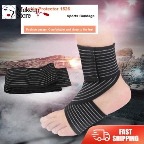 Elastic Nylon Strap Ankle Protection Support Brace Badminton Basketball Heel Protector Mens And Womens Fixed Bandage