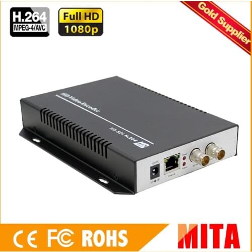 DHL Free Shipping H.264 HD SD SDI Encoder for IPTV, Live Stream Broadcast by RTMP/ HTTP/ RTSP/VLC for Media Server
