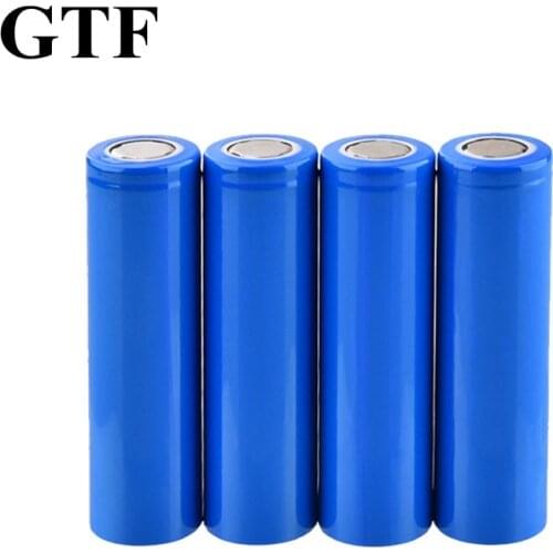 GTF 18650 Battery rechargeable Li-ion Battery 18650 Battery 3.7V 2000MAH Capacity rechargeable lithium accumulator Batteries