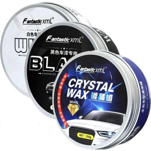 250g Car Wax Crystal Plating Set Hard Glossy Carnauba Wax Paint Care Ceramic Coating Formula Waterproof Film paint maintenance