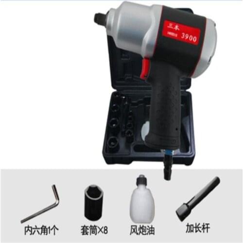 Max Torque 90kg Industrial Pneumatic Wrench 1/2'' Durable Impact Air Wrench Portable Small Wind Gun Pneumatic Tool