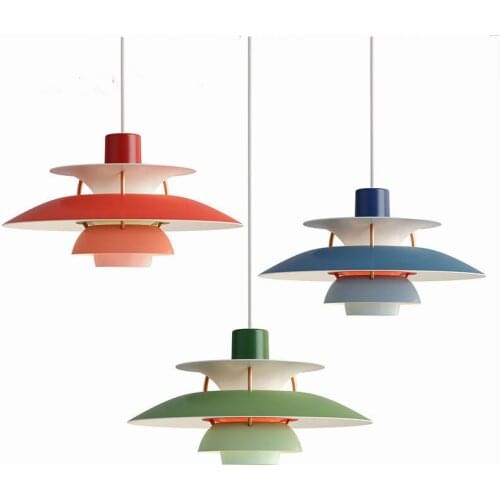 E27 Nordic Led Pendant Light Colorful Umbrella Led Suspend Lamp Dining Room Led Pendant Lamp Led Lamparas Lighting Fixtures