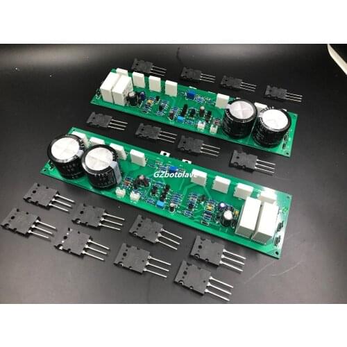 Assembled PR-800 1000W Class A and B professional stage fever 1000W power amplifier board finished board