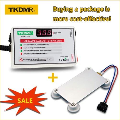 TKDMR LED Lamp Bead and Backlight Tester no Need Disassemble LCD Screen All LED Strips Lights Repair Test Output 0-300V