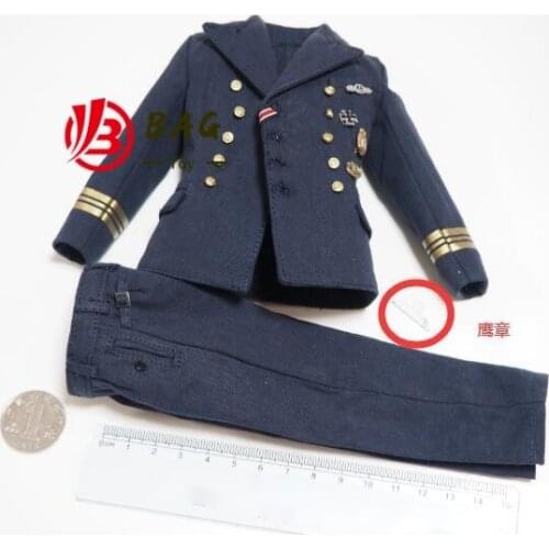 1/6 of the Action Figures model DID D80148 world war ii, the German navy u-boats captains Navy Dress