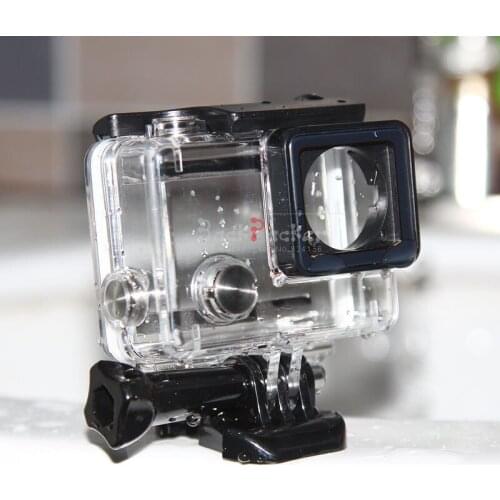 10PCS for GoPro Hero 4 Black Underwater Waterproof Housing Case for GoPro Hero 4 Hero 3+ plus Mini Camcorder Accessories