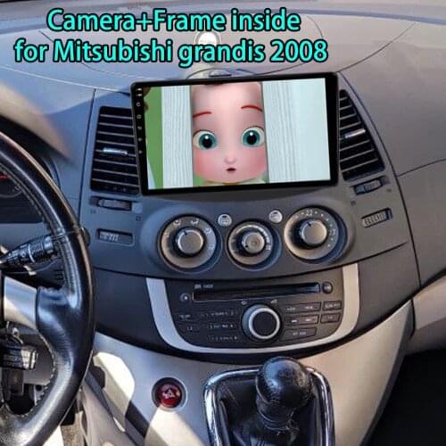 2 DIN Car Multimedia Radio For Mitsubishi Grandis 2008 Android Auto Video Player Stereo Touch Screen 128GB Rom GPS NAVI